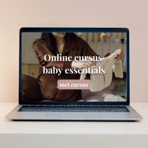 Online cursus baby essentials zonder papieren cursus en tote bag